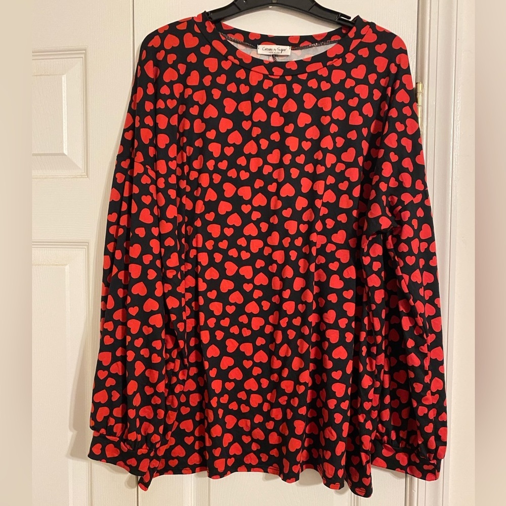Cream n sugar Heart top